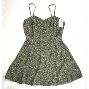 ‎Calvin Klein A-Line Short Dress M Leopard-Print